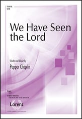 We Have Seen the Lord SATB choral sheet music cover